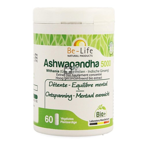Be-Life Ashwagandha 5000 Bio 60 Gelules