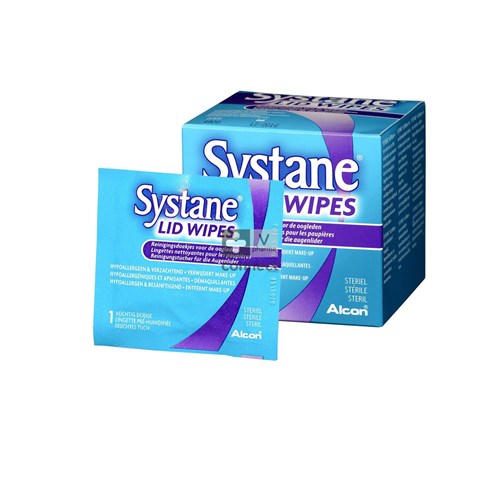Systane Lid Wipes 30 Lingettes