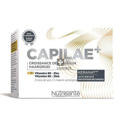 Nutrisante Capilae+ Croissance des Cheveux 60 Capsules