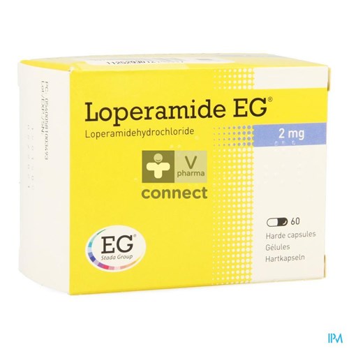 Loperamide EG 2 mg 60 Gelules