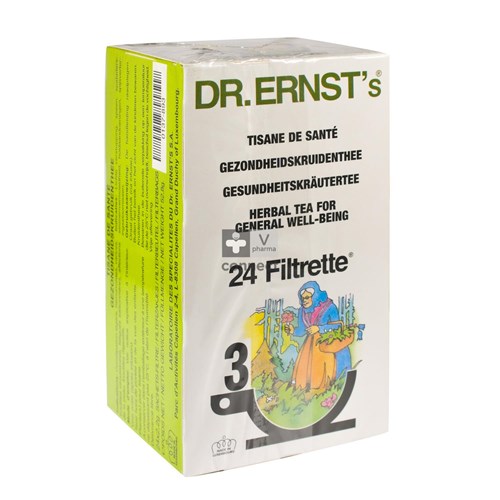 Dr Ernst N° 3 Tisane de Santé 24 Filtrettes