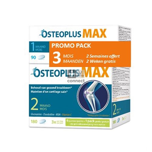 Osteoplus Max  3 Mois 270 Comprimés + 2 Semaines Gratuites