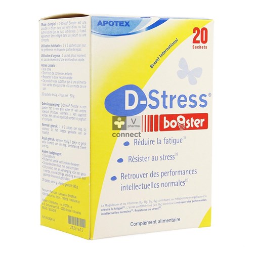 D-stress Booster 20 zakjes