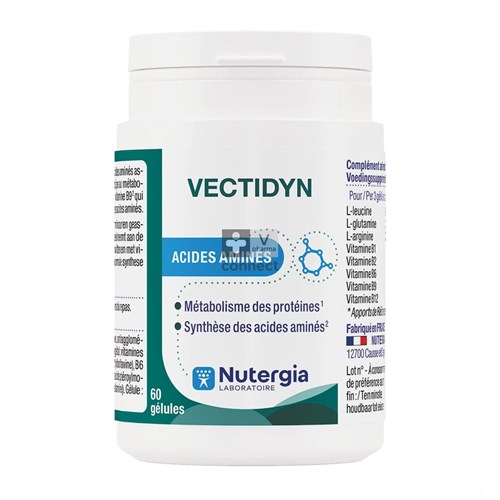 Nutergia Vecti-Dyn 60 Gélules