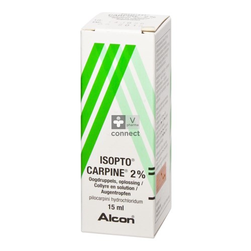 Isopto Carpine 4 % Collyre 15 Ml