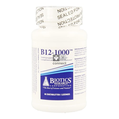 Biotics B12-1000  60 Comprimés