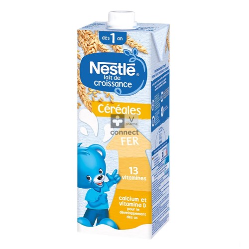 Nestle Lait Croissance Céréales 1 L