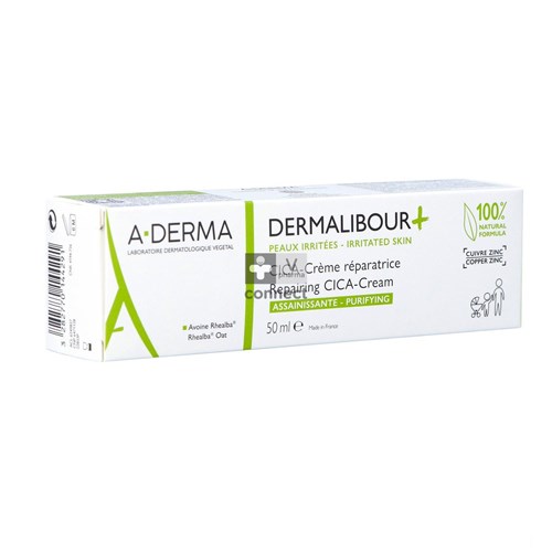 Aderma Dermalibour+ Cica Crème Réparatrice 50 ml