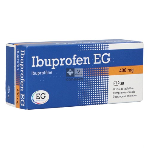 Ibuprofen EG 400 Mg 30 Comprimés