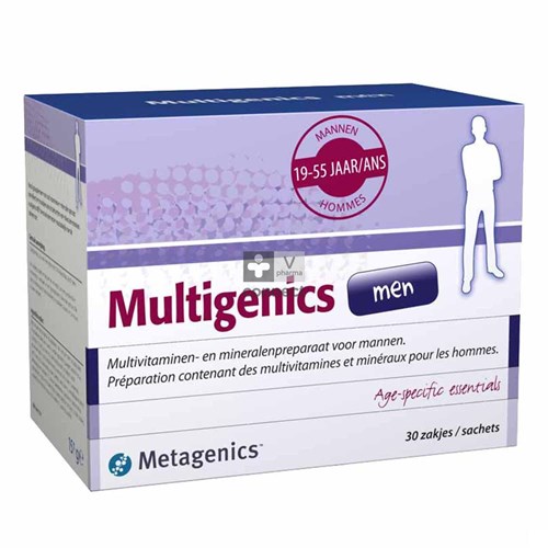Metagenics Multigenics Men 30 Sachets