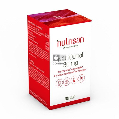 Nutrisan Nutriquinol 50 mg 60 Gélules