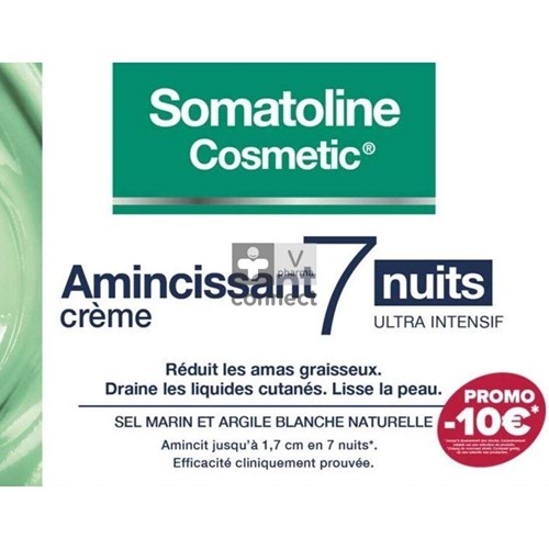 Somatoline Cosmetic Intensif 7 Nuits Crème 400 ml Prix Promo -10€