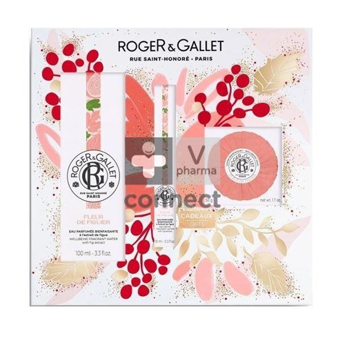 Roger Gallet Coffret Fleur Figuier Edt 100 ml + Edt 10 ml + Savon