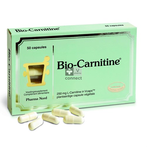 Bio Carnitine 250 mg 50 Capsules Pharma Nord