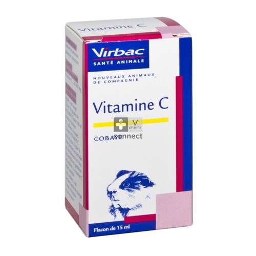 Virbac Vitamine C Cobaye 15 ml