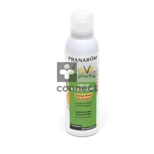 Pranarom Aromaforce Bio Spray Assainissant Ravintsara Eucalyptus 200 ml