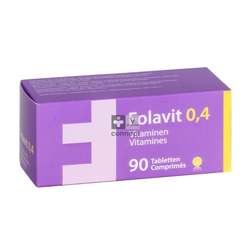 Folavit 0.4 mg 90 Comprimés