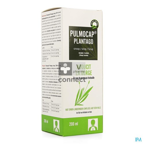 Pulmocap Plantago Sirop 200 ml
