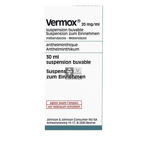 Vermox Suspensie 2% 30 ml 