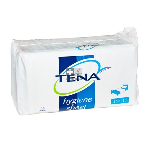 Tena Hygiene Sheet 85 x 160 cm 25 Protèges Matelas