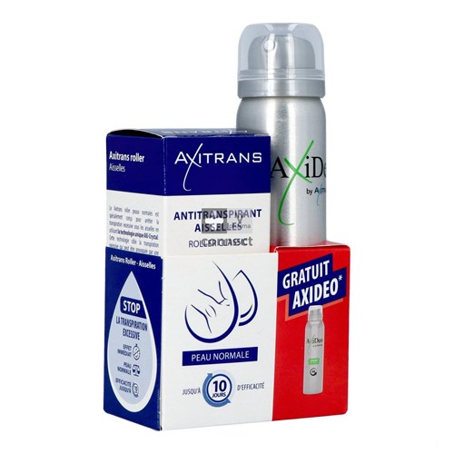 Axitrans Roller Peau Normale + Axideo Sport 75 ml Offert