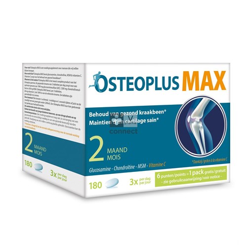Osteoplus Max  2 Mois 180 Comprimés