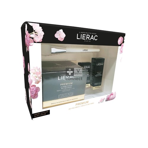 Lierac Coffret Premium Creme Voluptueuse 3 Produits + Brosse