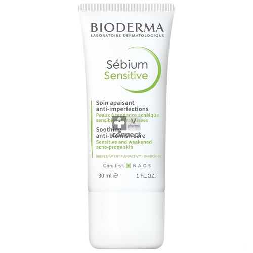 Bioderma Sebium Sensitive Soin Apaisaint Anti Imperfections 30 ml