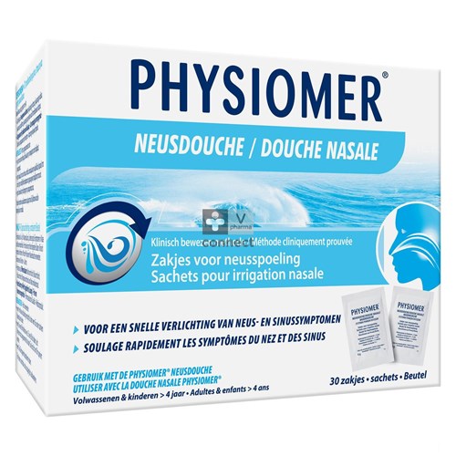 Physiomer Sel De Mer (Douche) 30 Sachets