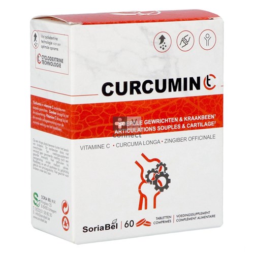 Soria Curcumin Ct 60 Comprimés