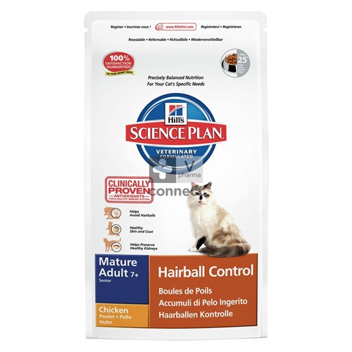 Hills Science Plan Feline Mature Adult Hairball Control 1,5 Kg