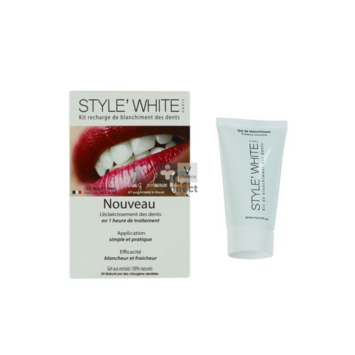 Style White Recharge Pour Kit de Blanchiment des Dents