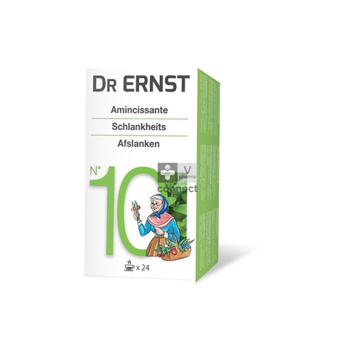 Dr Ernst N° 10 Tisane Amaigrissante 24 Filtrettes