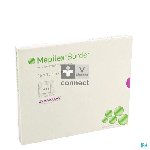 Mepilex Border Sil Adh Ster 15,0X15,0  5 Pièces R.295400
