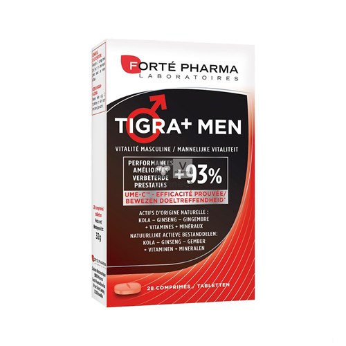 Forte Pharma Tigra + Men 28 Comprimes