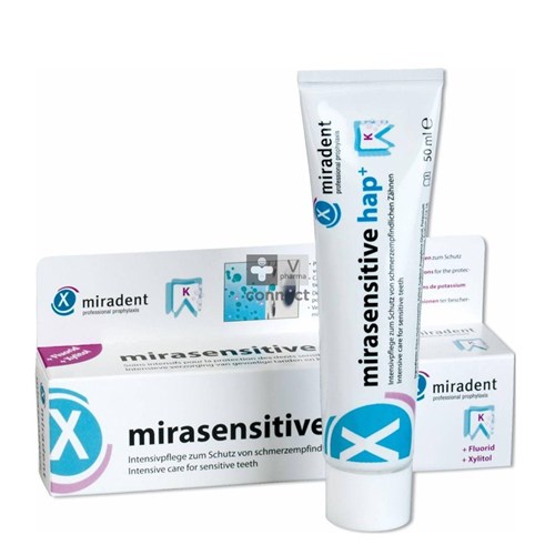 Miradent Mirasensitive Hap+ Tandpasta 50ml
