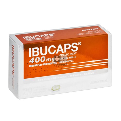 Ibucaps Apotex 400 mg x 20 Comprimés