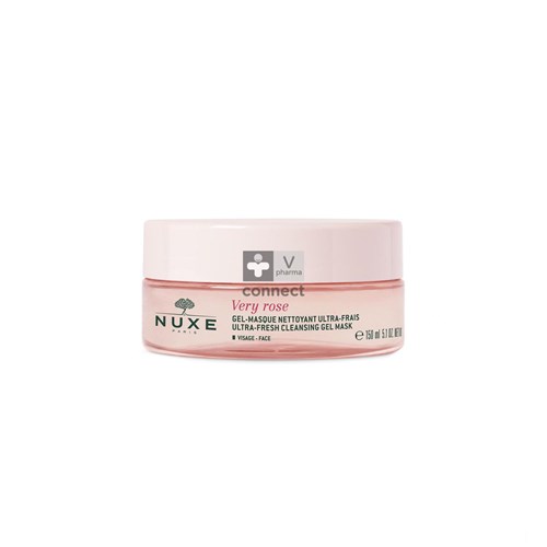 Nuxe Very Rose Ultrafris Reinigend Gelmasker 150ml