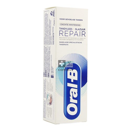 Oral-b Tandp. Gum&enamel Repair Gentlewhite 75ml