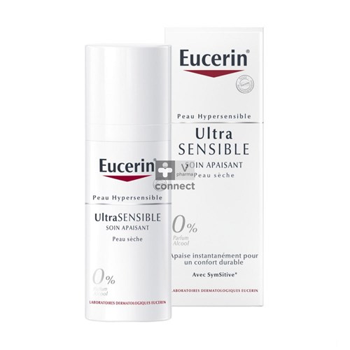 Eucerin Ultra Sensitive Soin Apaisant Peau Sèche 50 ml
