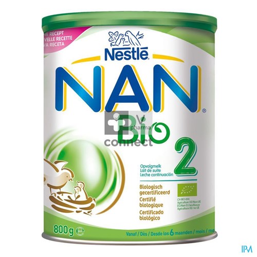 Nan Bio 2 Lait Poudre 800 g