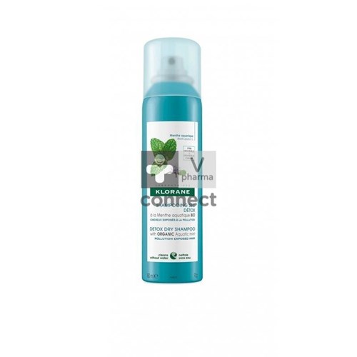 Klorane Shampooing Sec Menthe Aquatique Spray 150 ml Promo -20%