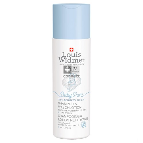 Widmer Baby Pure Shampooing Et Lotion Nettoyante Anti Larmes 200 ml