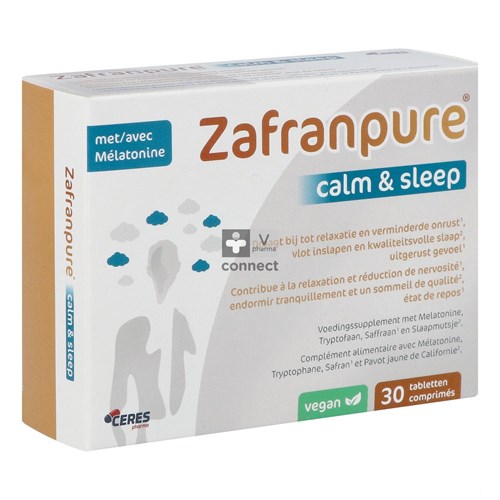 Zafranpure Calm & Sleep 30 Comprimés