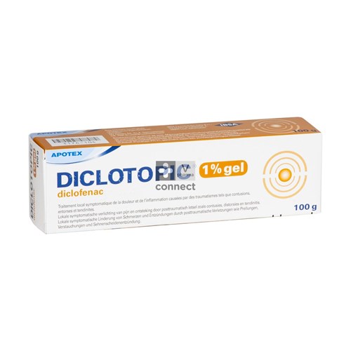 Diclotopic 1% Gel Tube 100 g