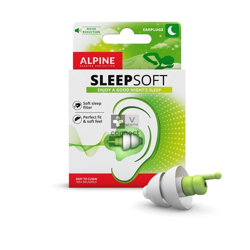 Alpine Sleepsoft Oordop 1p