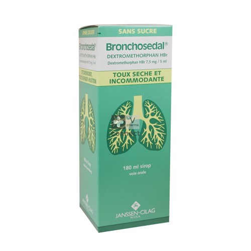 Bronchosedal Dextrometorphan Sirop 180 ml