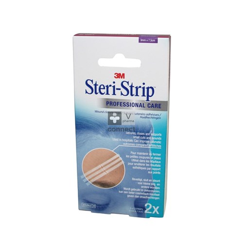 Steri-Strip 3 mm x 75 mm 2 x 5 Strips