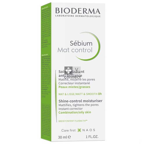 Bioderma Sebium Mat Control Crème 30 ml