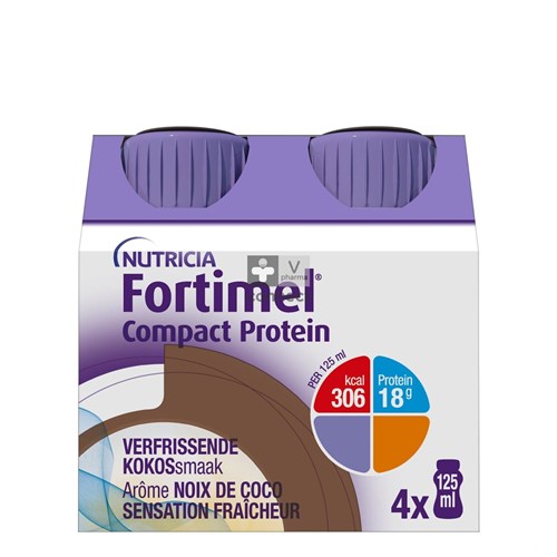 Fortimel Compact Protein Coco 4 x 125 ml